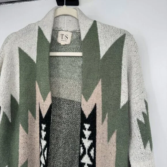 twine and Spring Women's Long Cardigan Sweater, size S - Picture 2 of 9